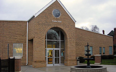 Lipka Hall Entrance, Widener University